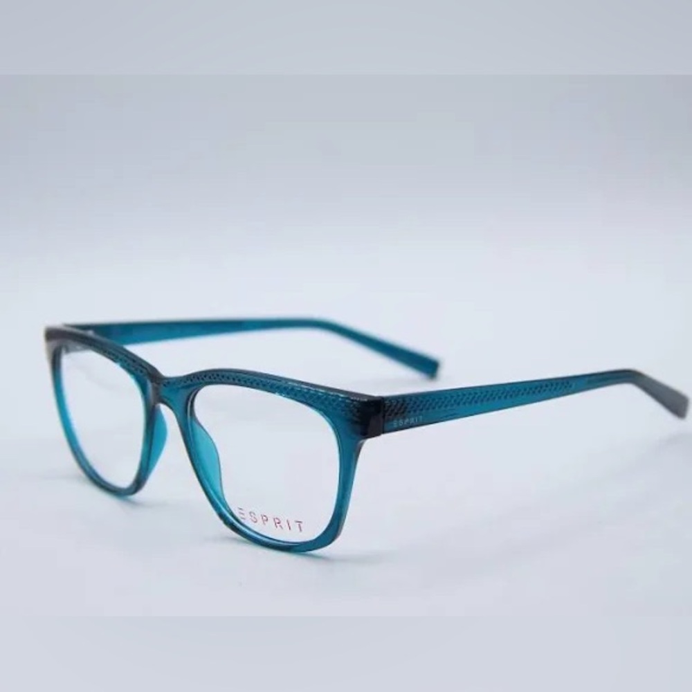 Esprit Designer Eyeglasses ET17538 Teal Blue 52-17-135
